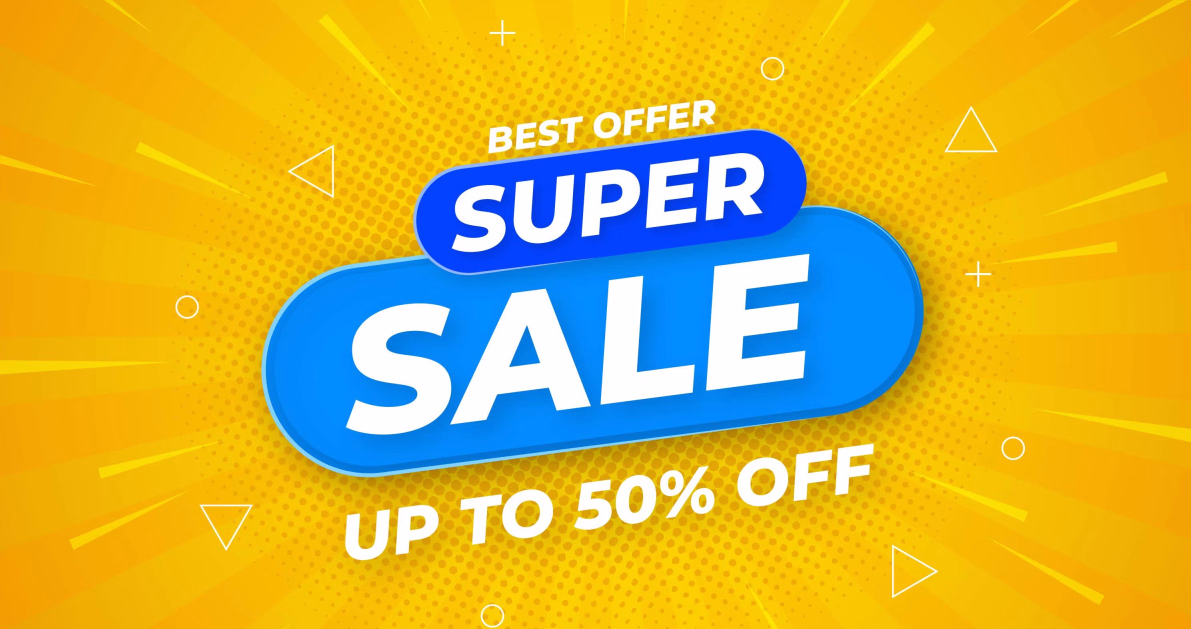 Weekly Super Sale 🛍️