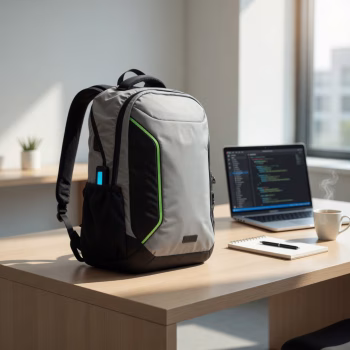 Original Elite TechGear Pro Smart Laptop Backpack with USB Charging Port Weather Resistant Ergonomic Travel Bag for Office College Daily Use