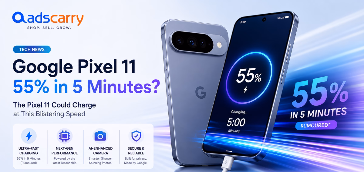 Google Pixel 11 Could Charge to 55% in Just 5 Minutes: Everything UK Buyers Need to Know